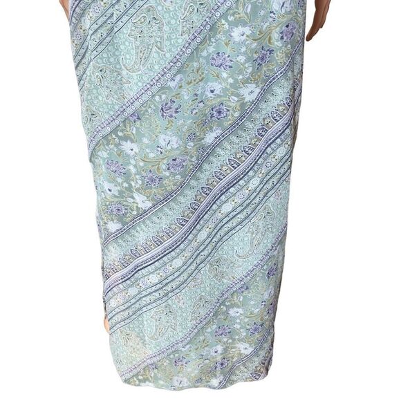 Norton McNaughton V-Neck Sleeveless Maxi Dress XLARGE - Picture 8 of 15